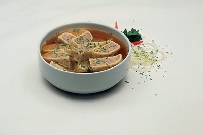 Maultaschen in Bouillon